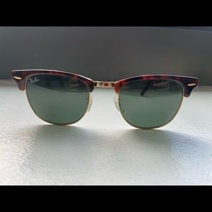 Ray-ban sunglasses tortoise shell club master